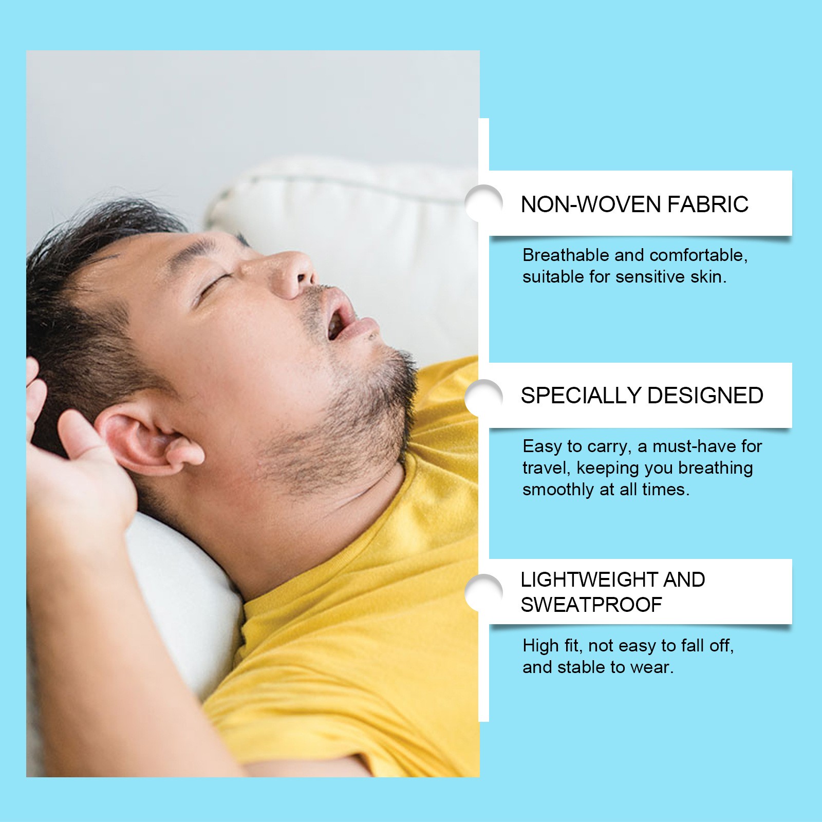 Anti Snoring Breathing Nasal Strip Kit