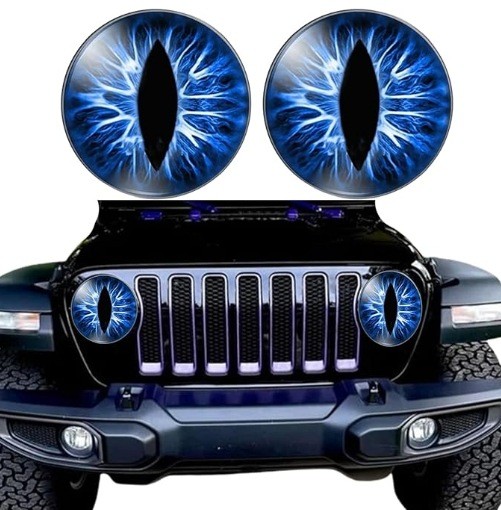 Beast Eyes Headlight Decals