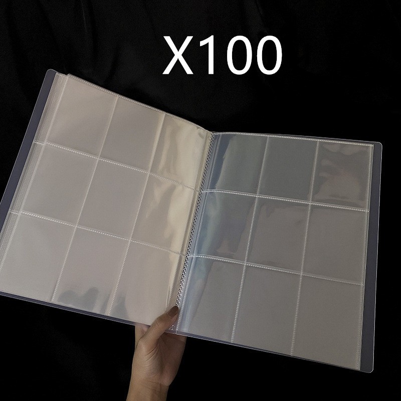 Transparent Jewellery Storage Book Set