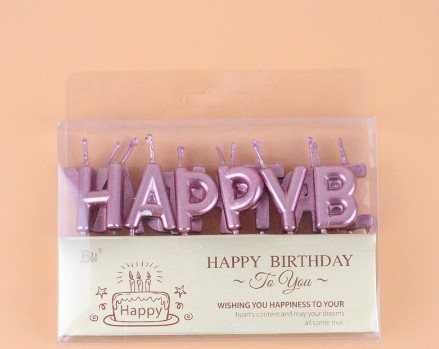 Birthday Cake Candle Decoration