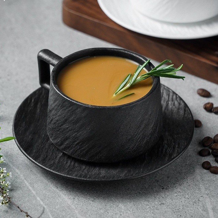 Ceramic Coffee Cup Dish Set