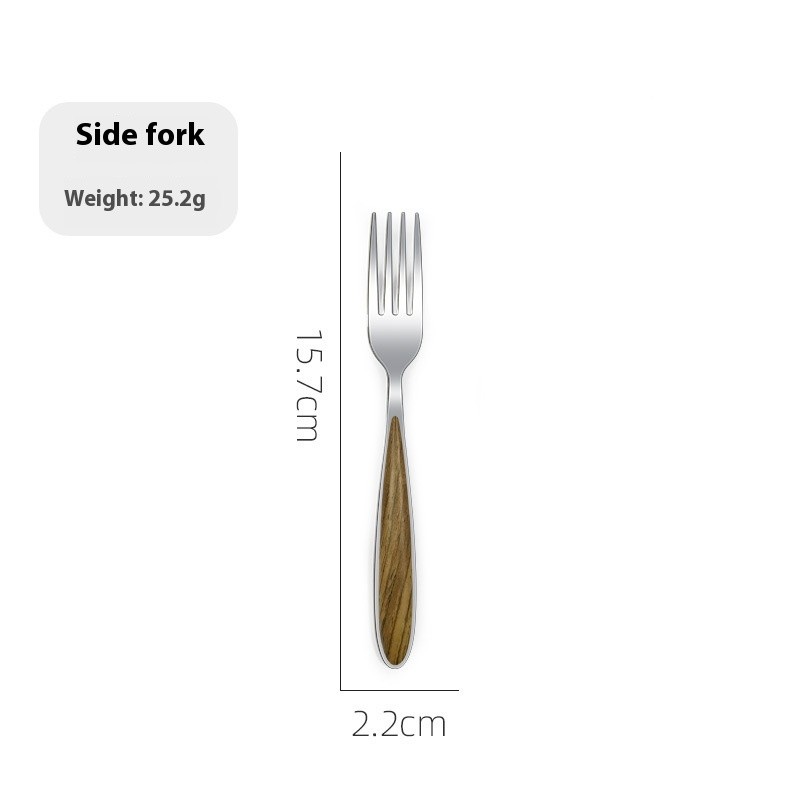 Stainless Steel Western Tableware Steak Knife, Fork And Spoon Suit