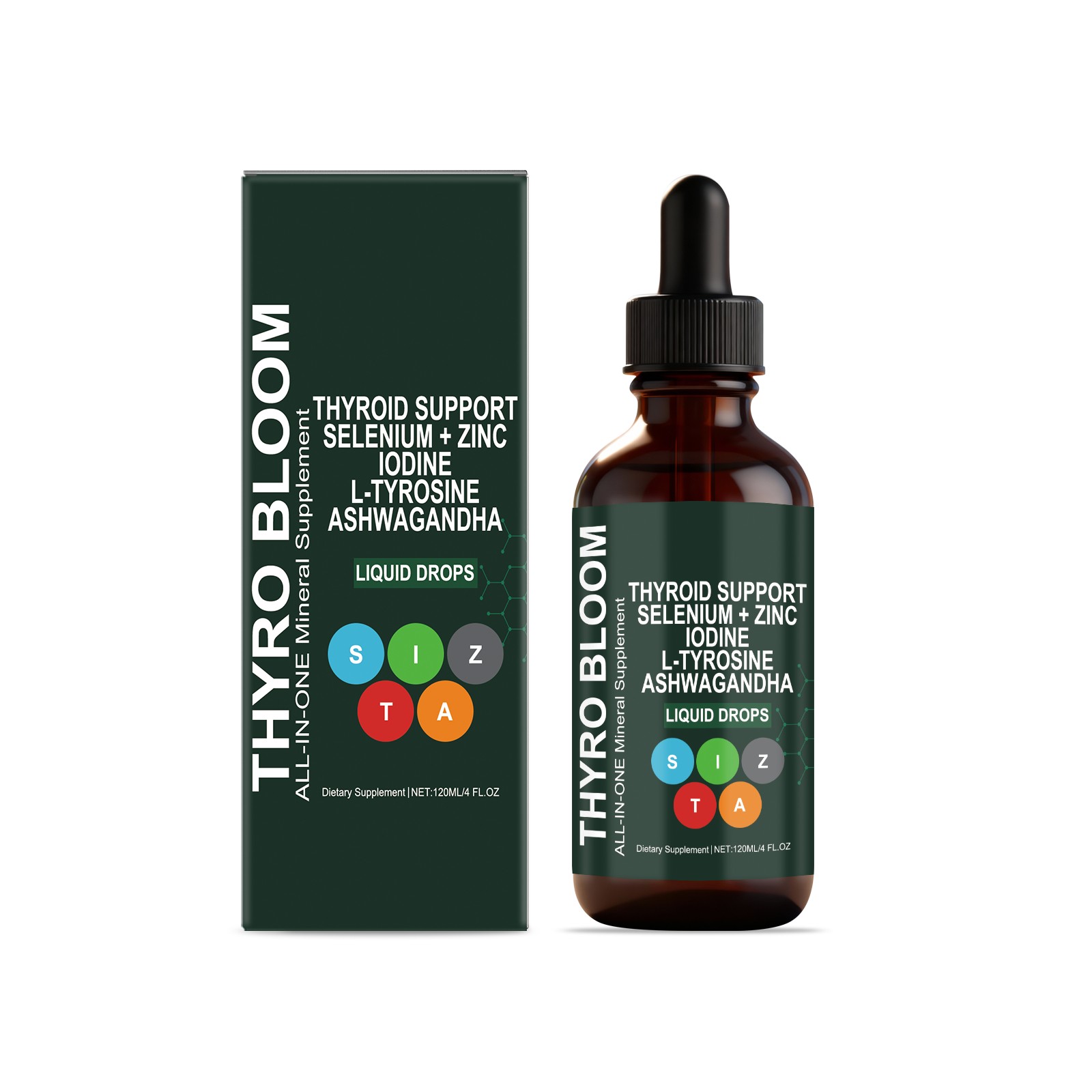 Thyro Bloom  Thyroid Support Liquid Drops