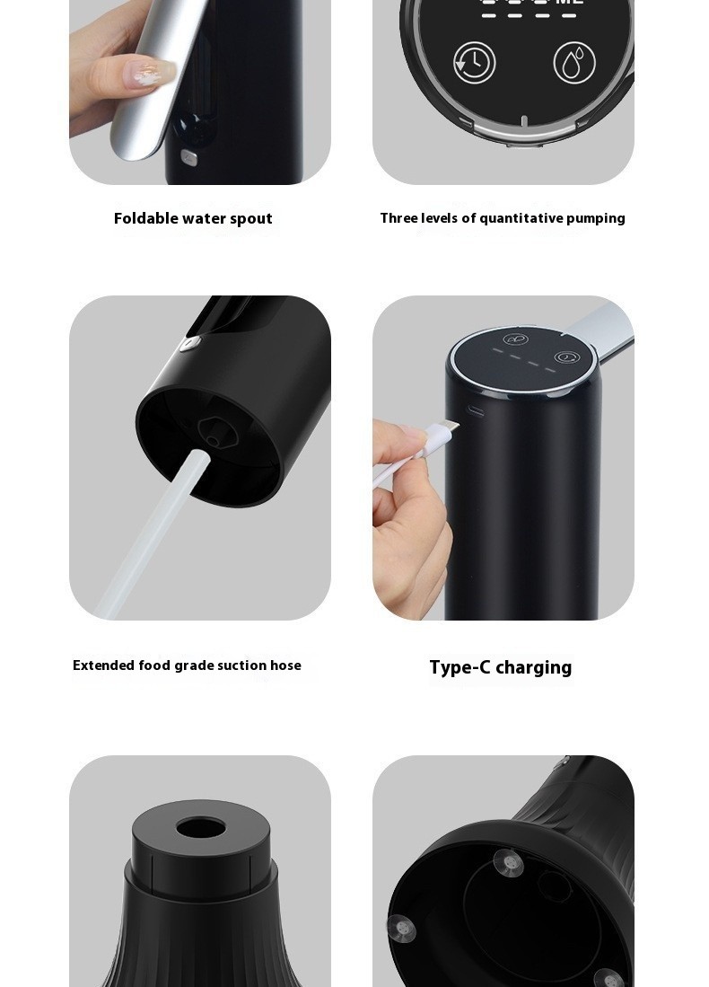 Universal 2-5 Gallon Bottle Automatic Water Dispenser Pump