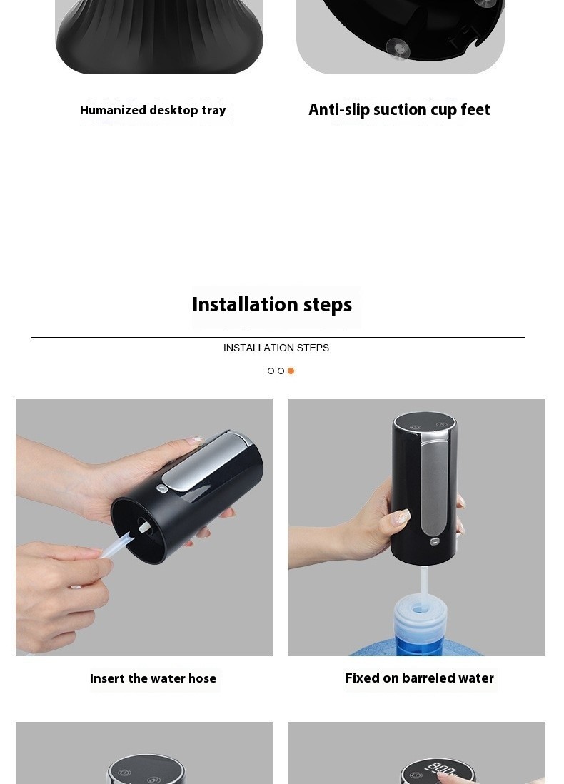 Universal 2-5 Gallon Bottle Automatic Water Dispenser Pump