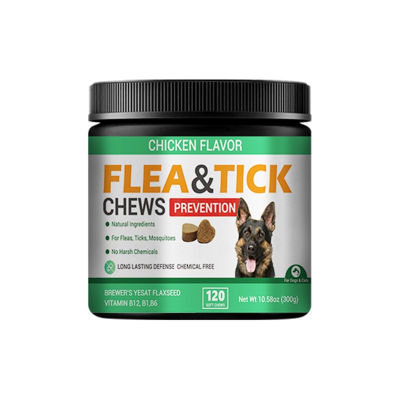 Flea & Tick Chews Prevention  Boost Your Pets Health Naturally