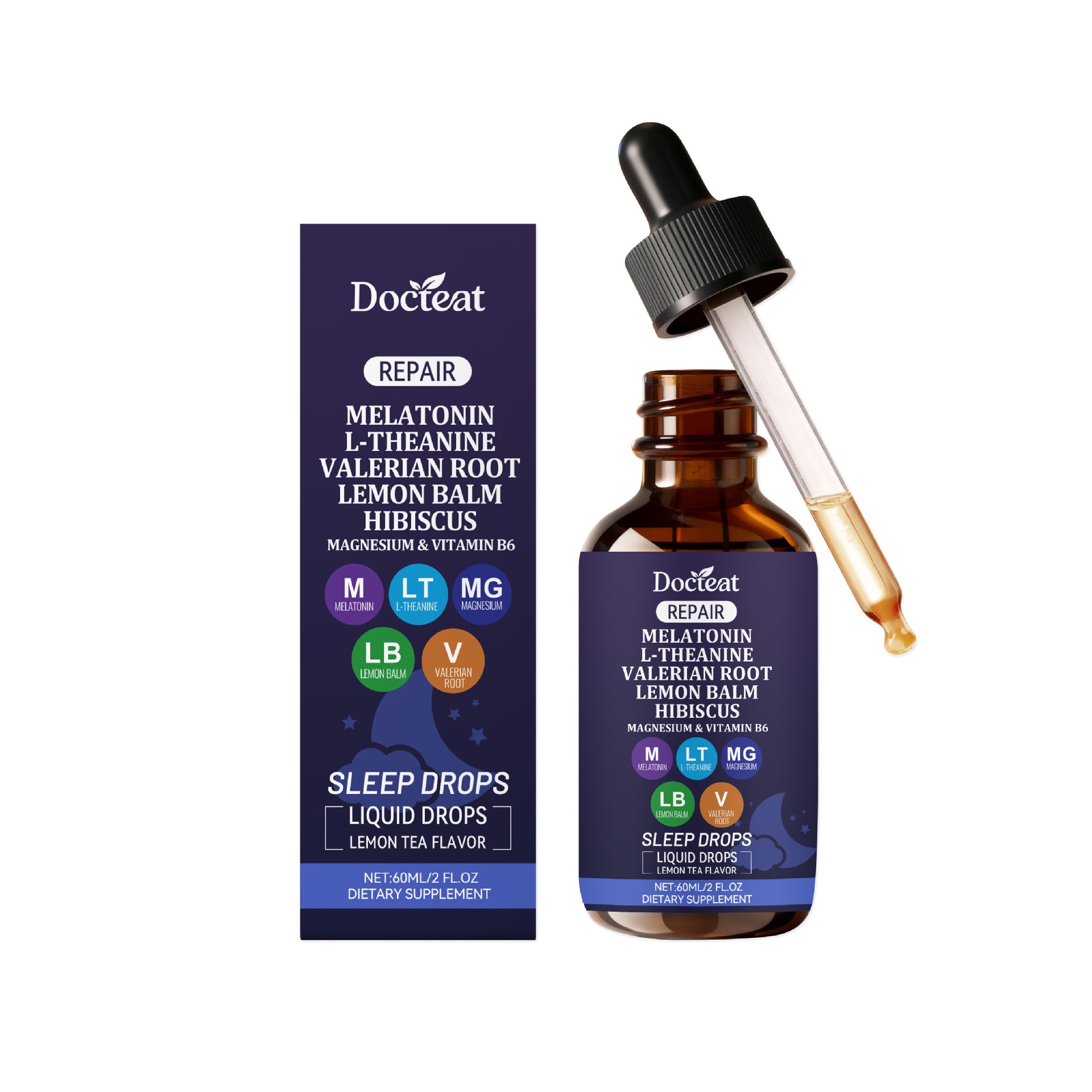 docteat Repair Sleep Drops  Improve Sleep Quality Naturally
