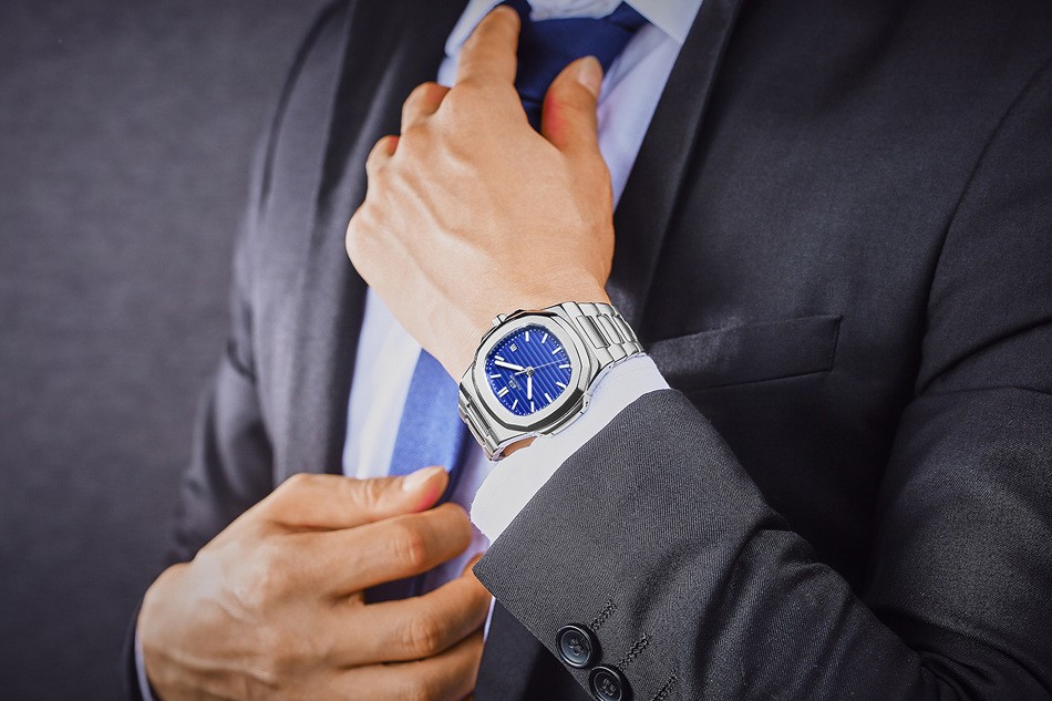 Business Luxury Man Wristwatch