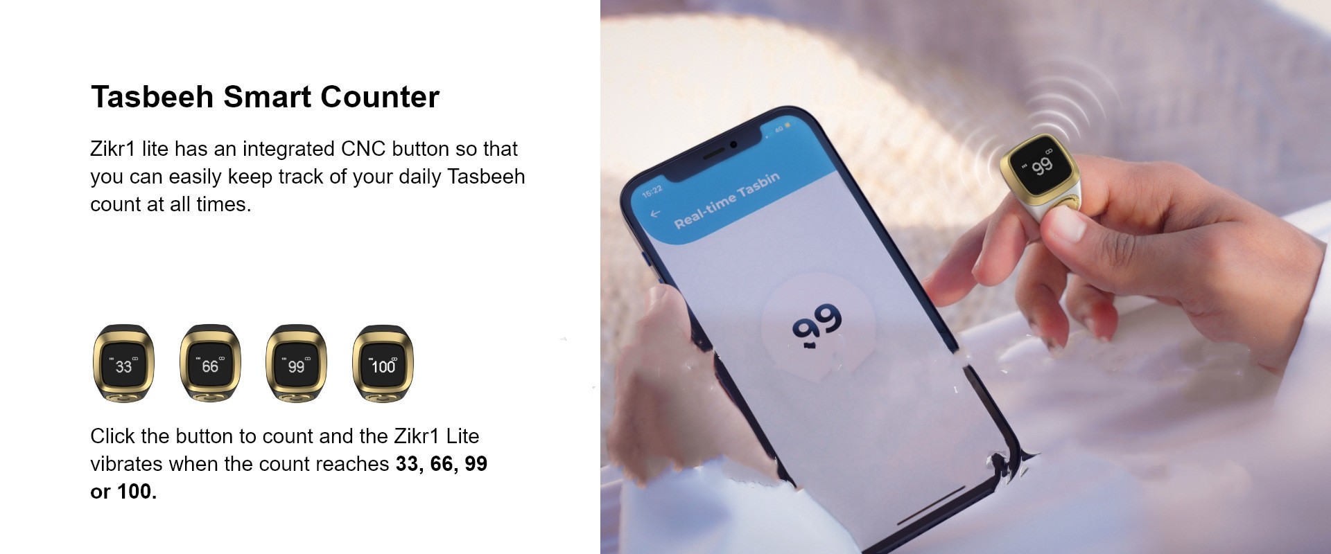 Smart Tasbih Tally Counter