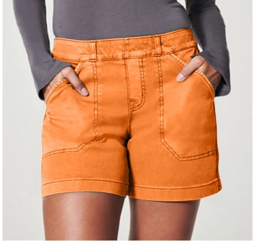 Womens Soft Stretch Twill Short