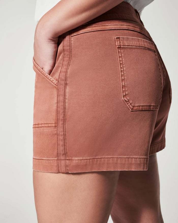 Womens Soft Stretch Twill Short