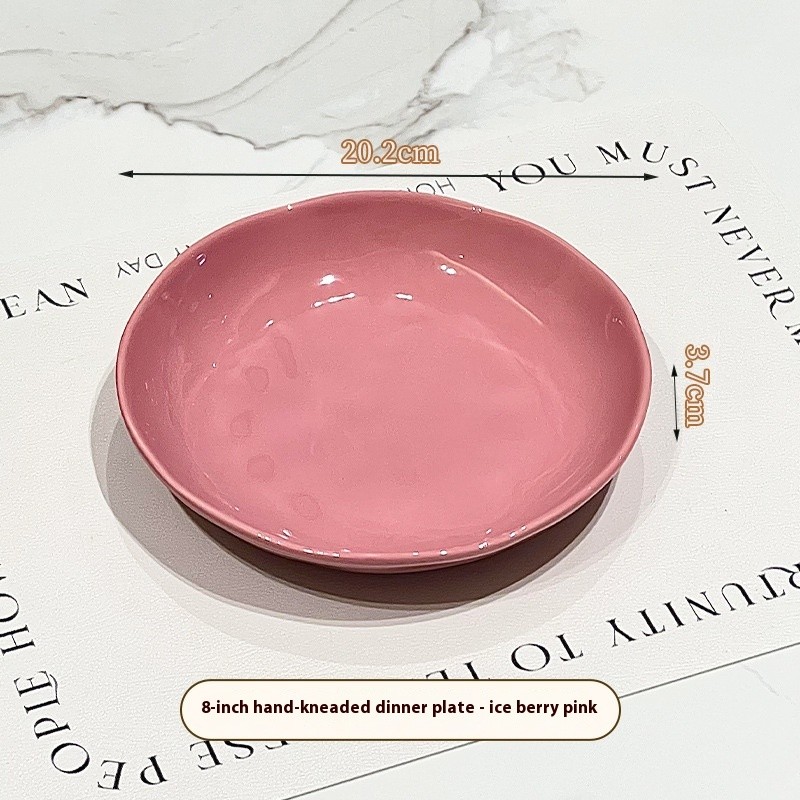 Food Plate Ceramic 8-inch