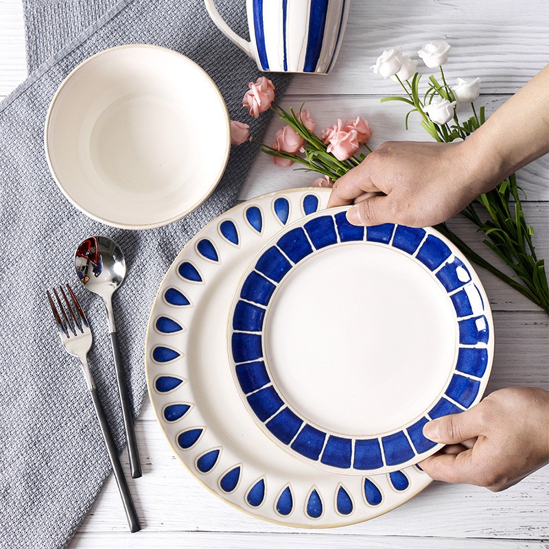 Ceramic Bowl Plate Set