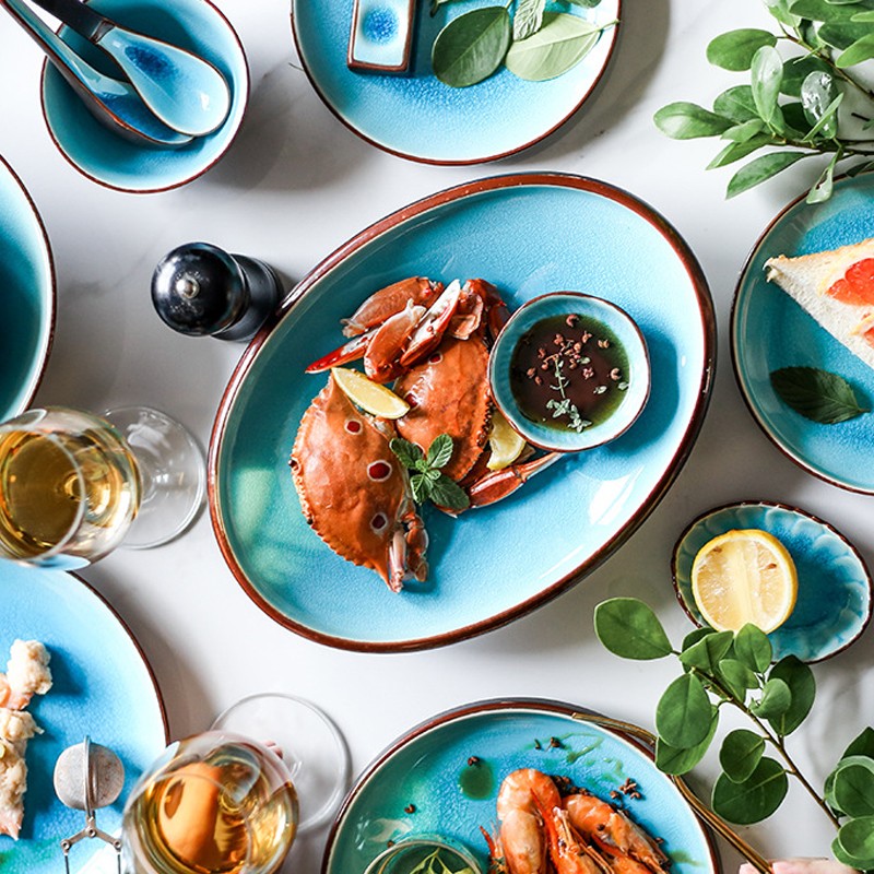 Ceramic Tableware Plate Dish Plate Set