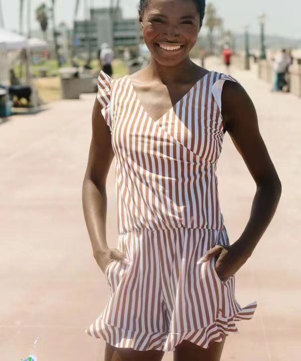 One Piece Full Coverage Swimsuit with Built in Bra