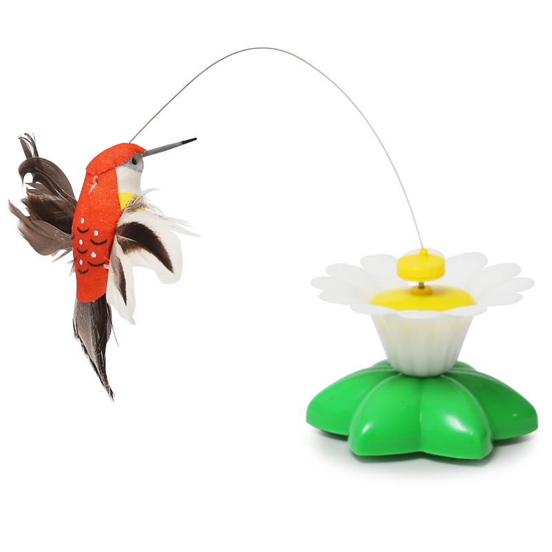 Electric Rotating Bird Teasing Cat Toy
