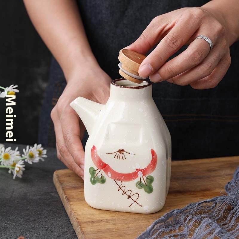 Ceramic Kitchen Sauce Dipping Pot