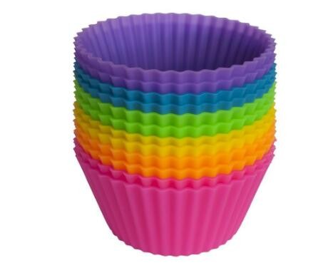 Nonstick Reusable Silicone Cupcake