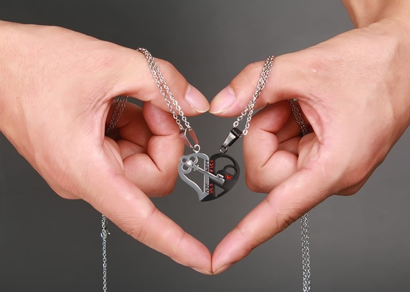 Pendant Love Necklace Set