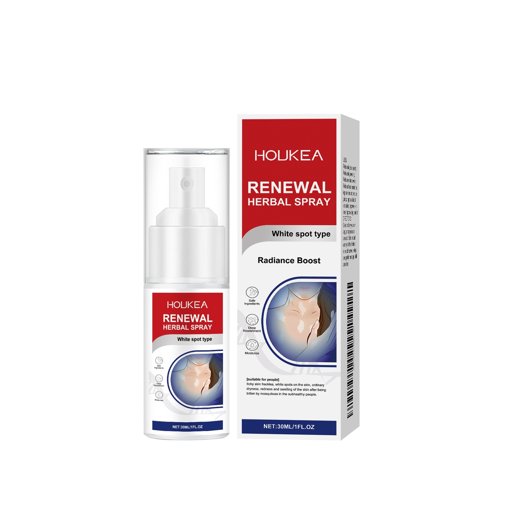 Renewal Herbal Spray  Targeted Skin Radiance and Tone Care