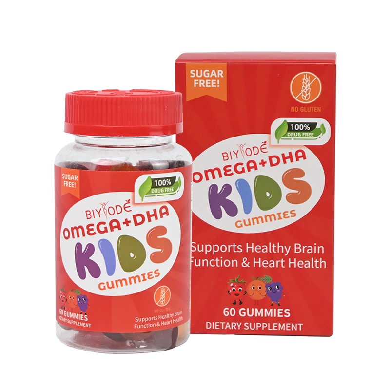 Omega + DHA Kids Gummies  Sugar-Free Daily Support for Growing Minds