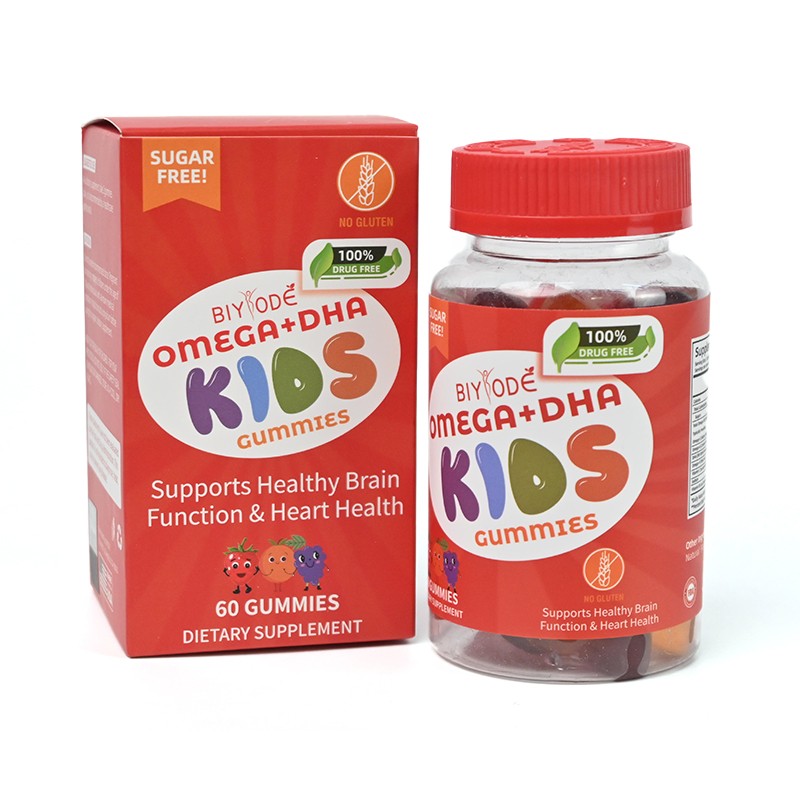 Omega + DHA Kids Gummies  Sugar-Free Daily Support for Growing Minds