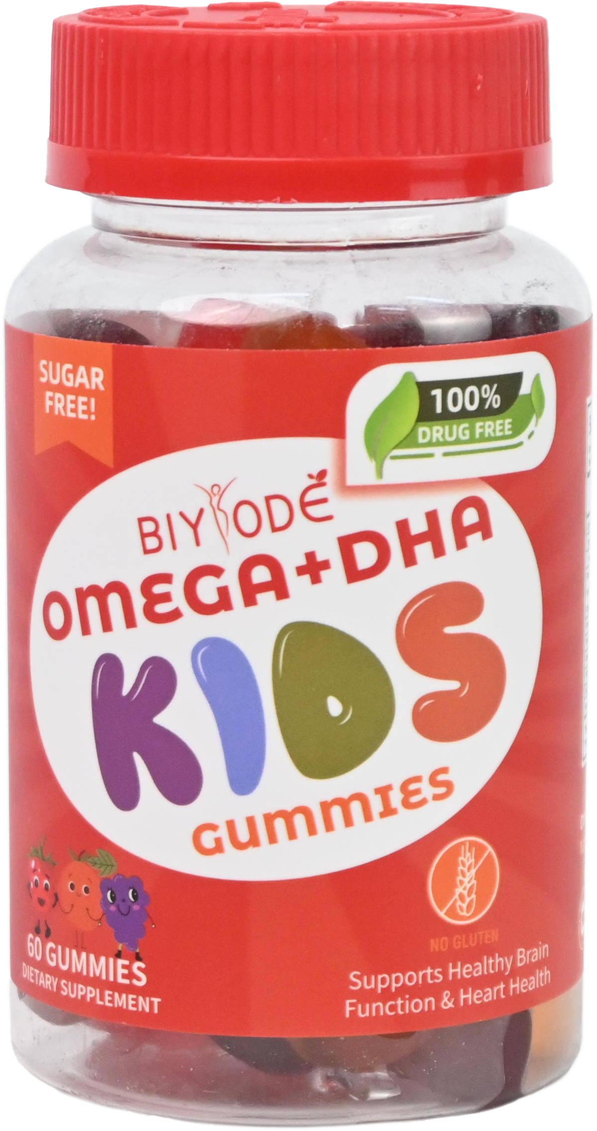 Omega + DHA Kids Gummies  Sugar-Free Daily Support for Growing Minds