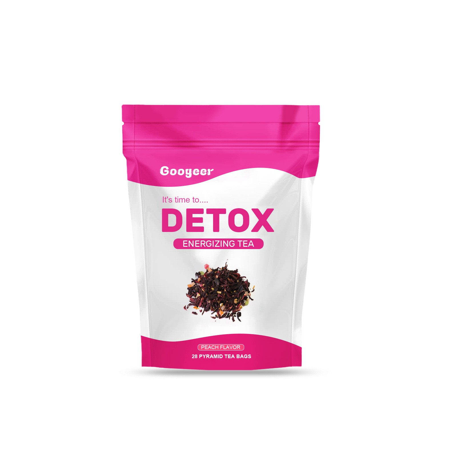Detox Energizing Tea  Peach Flavoured Herbal Tea for Daily Refresh and Vitality
