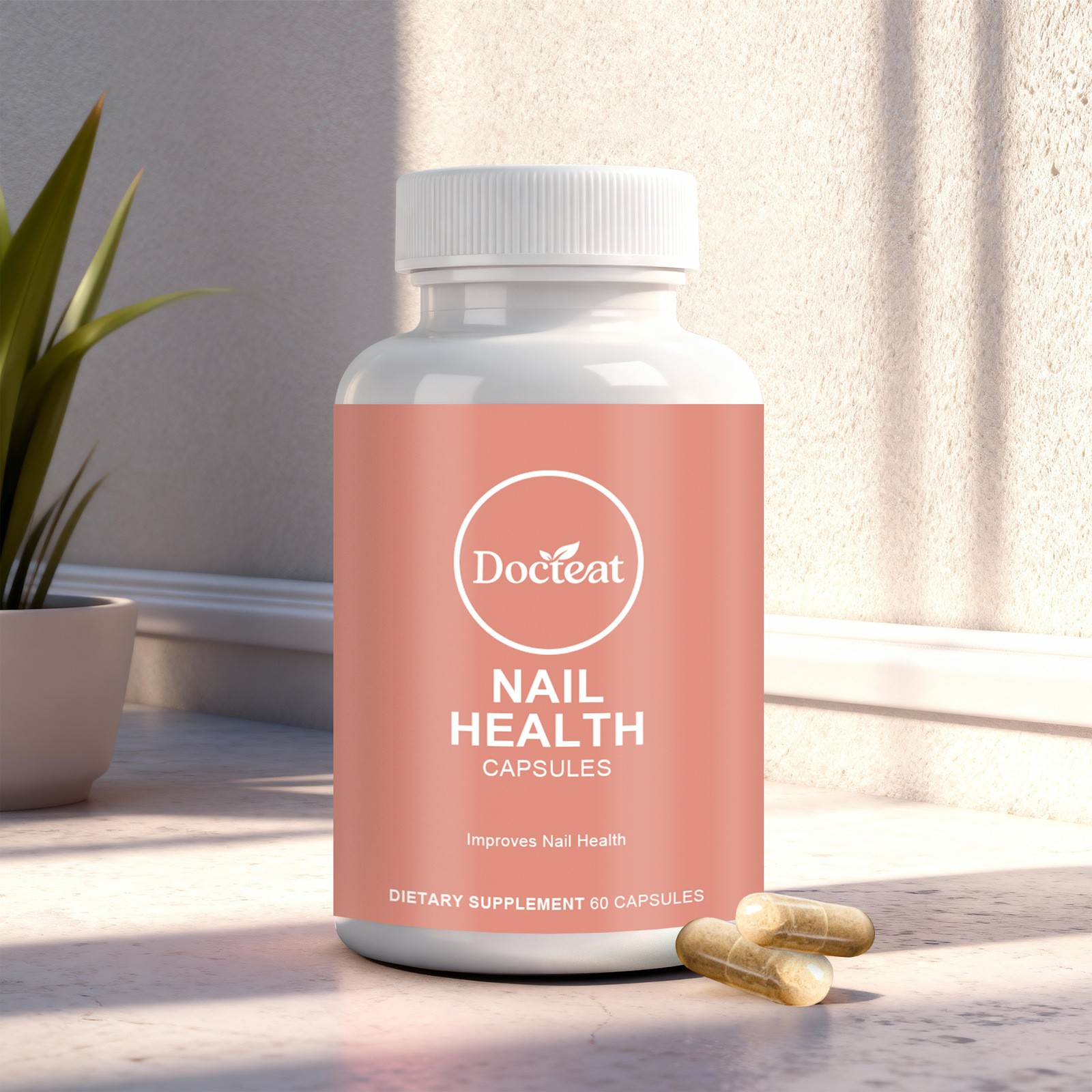 Nail Health Capsules Daily Nutritional Support for Stronger, Healthier-Looking Nails