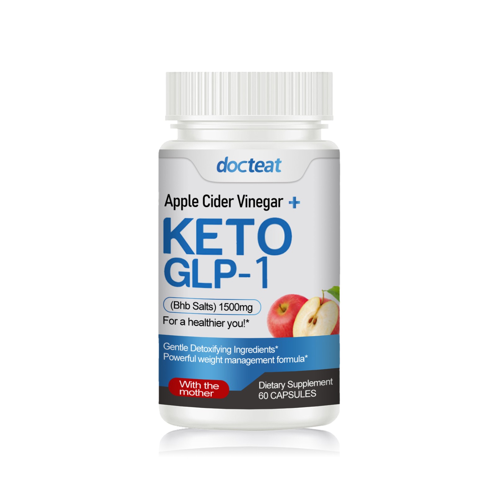 Apple Cider Vinegar + Keto GLP-1 Capsules