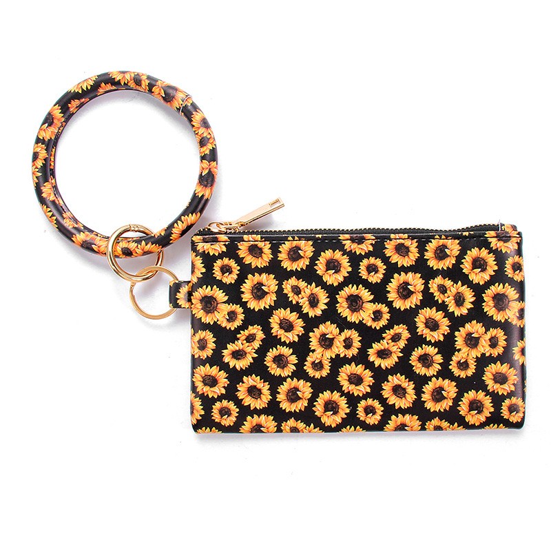 Wristlet Keychain Bracelet Wallet