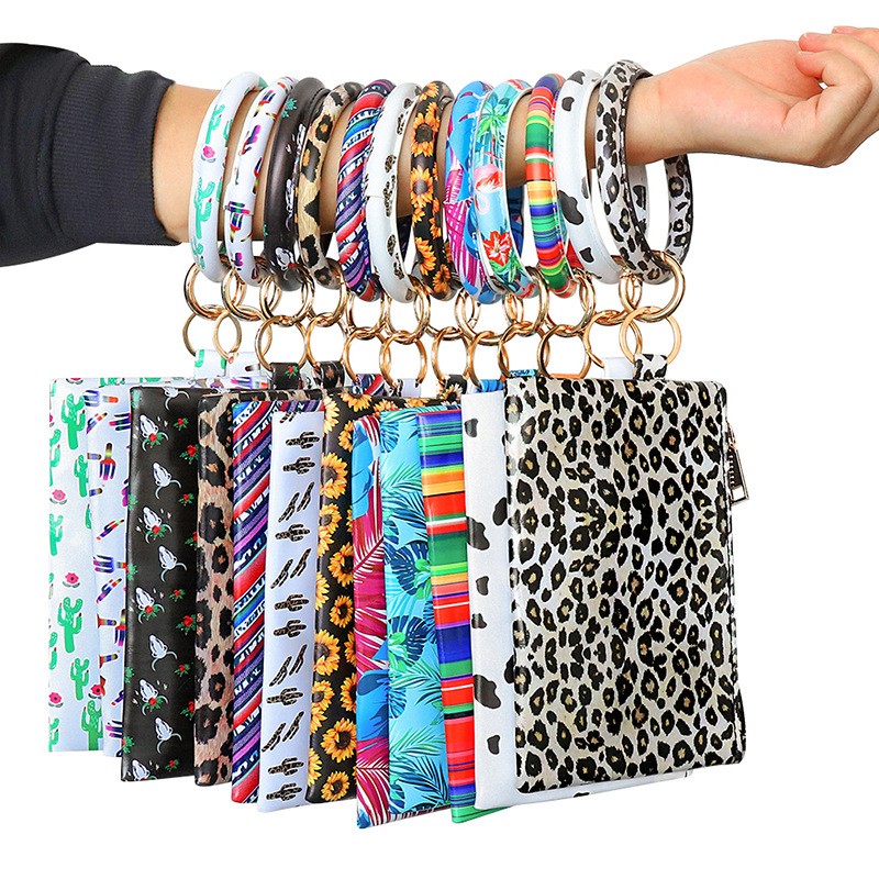 Wristlet Keychain Bracelet Wallet