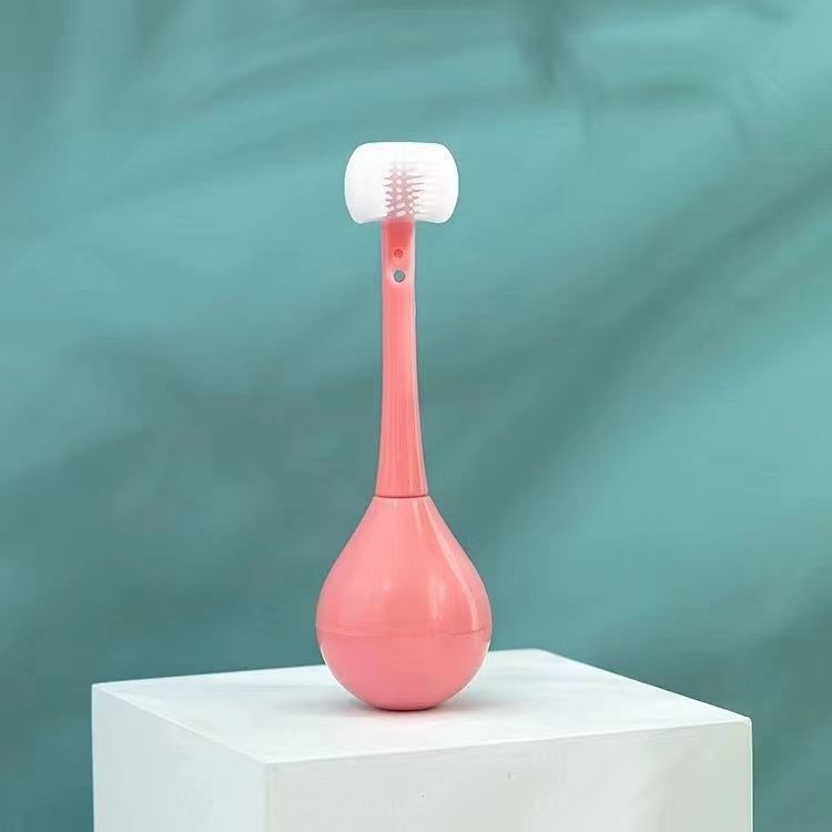 3D Children Three-Sided Toothbrush