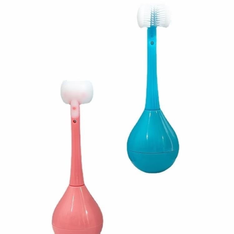 3D Children Three-Sided Toothbrush