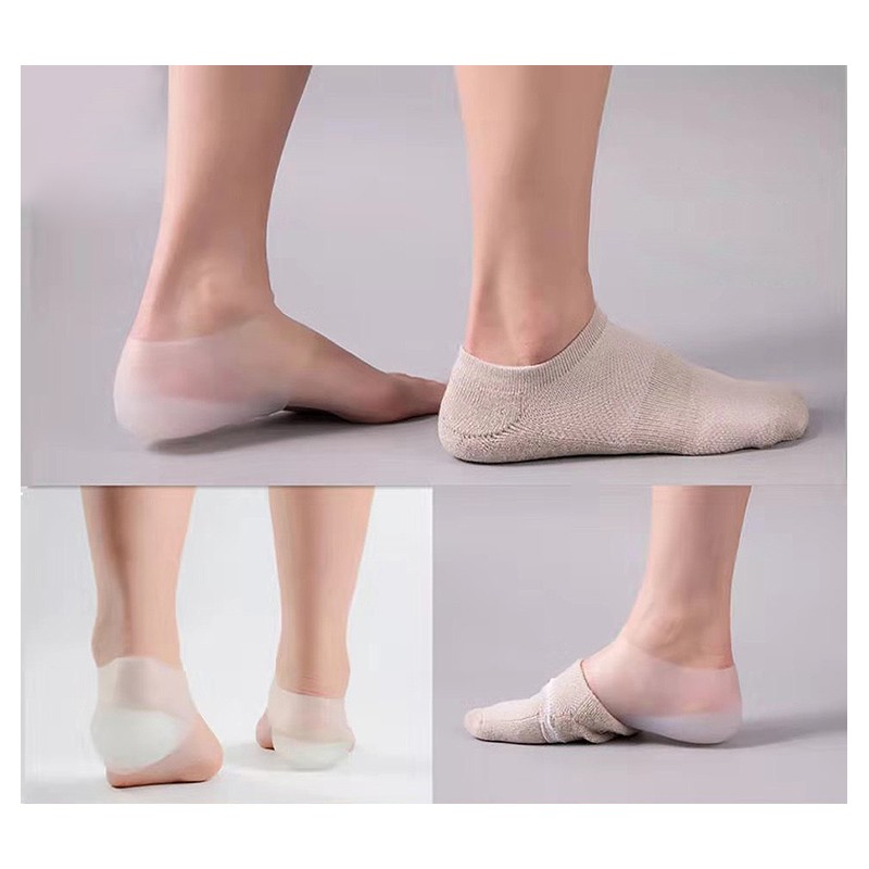 Invisible Height Increase Silicone Socks