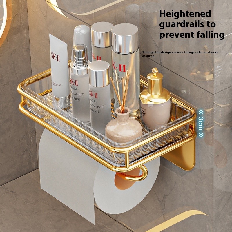 Bathroom Tissue Storage Rack