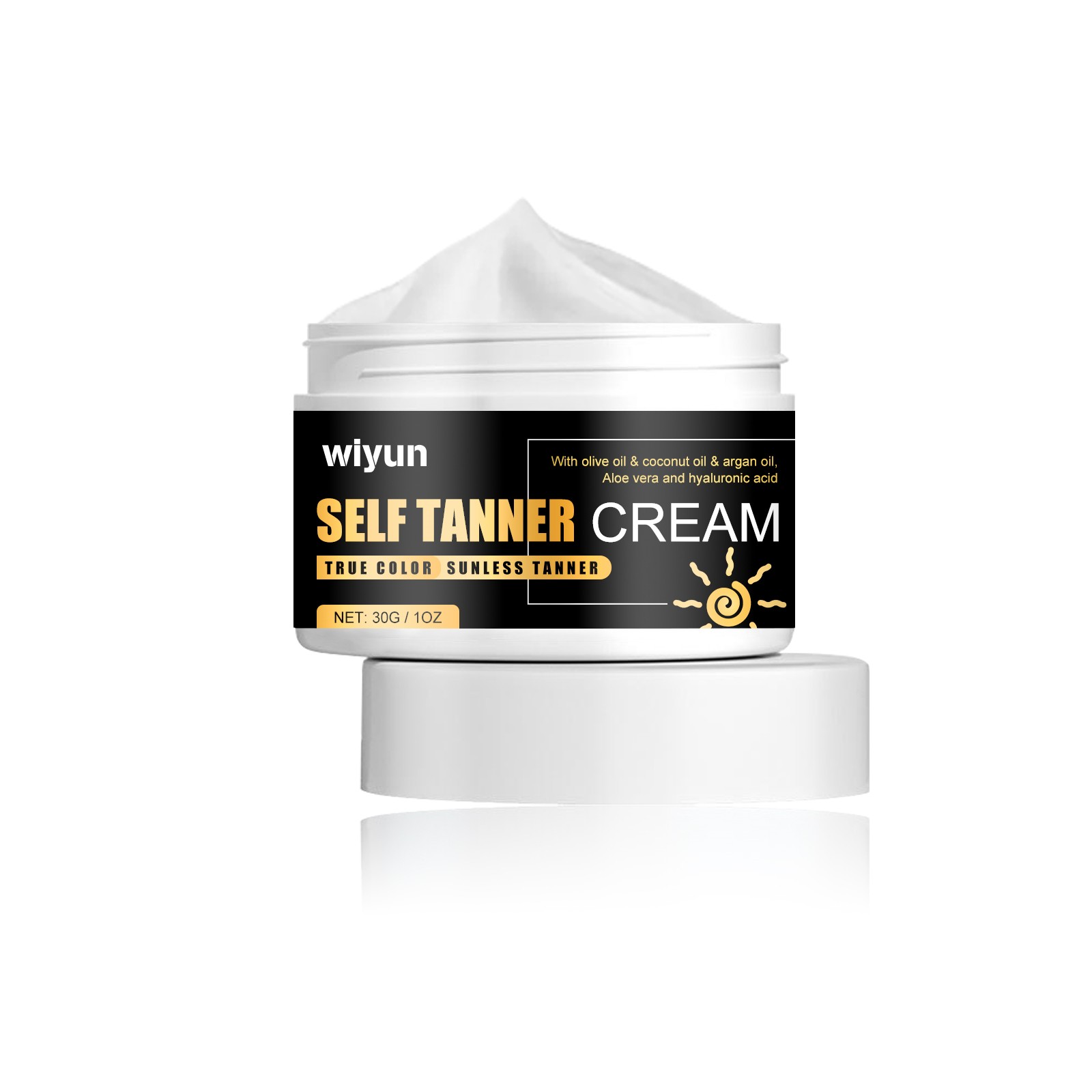 Wiyun Self Tanner Cream  Achieve a Natural, Sunless Tan