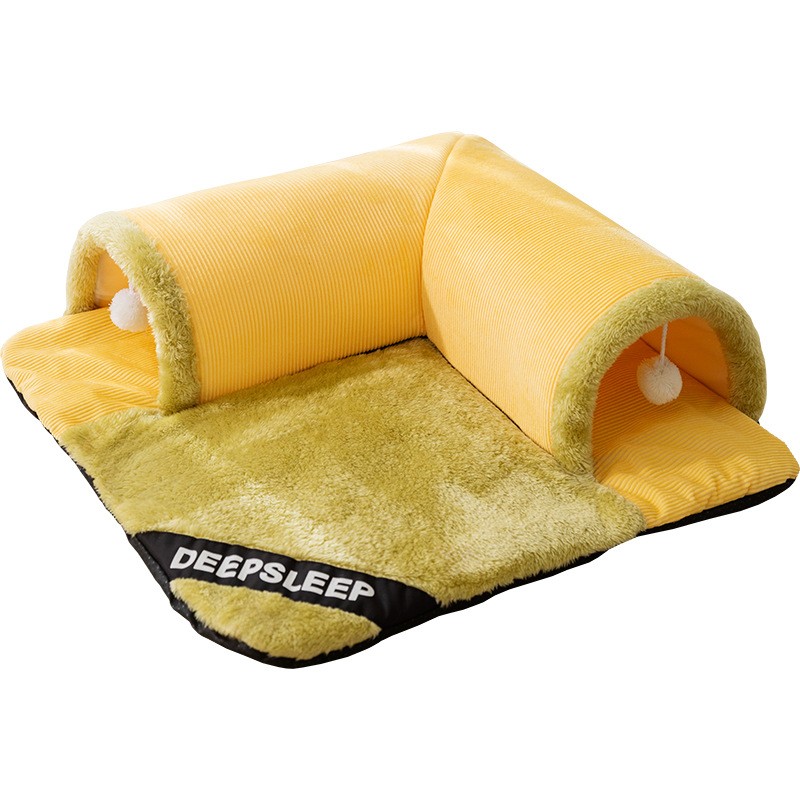 Warm and Thickened Pet Nest  Cozy and Comfortable Bed for Your Furry Friend