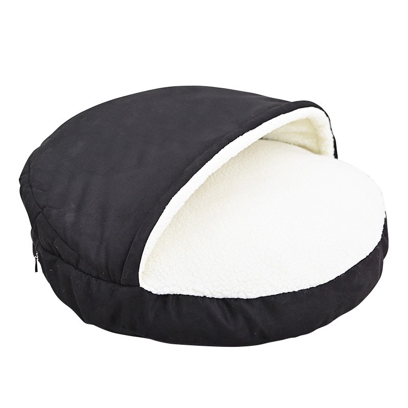 Cozy Dog Bed with Hood  Comfortable and Warm Sleeping Spot for Your Pet