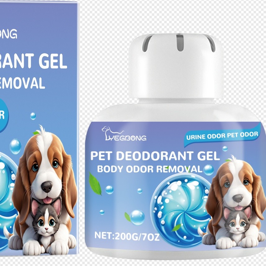 Yegbong Pet Deodorant Gel  Effectively Remove Pet Odors