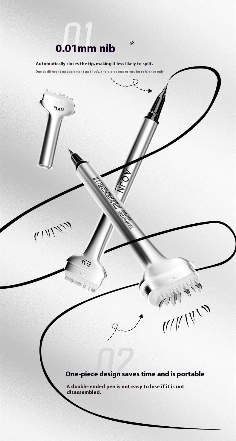Double-headed Lower Eyelash Stamp Pen