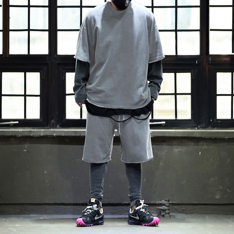 Solid Color Sport Loose Set