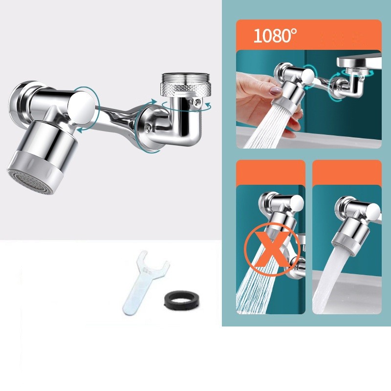 Universal 180 Rotatable Extension Faucet