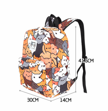Cartoon Cat Backpack