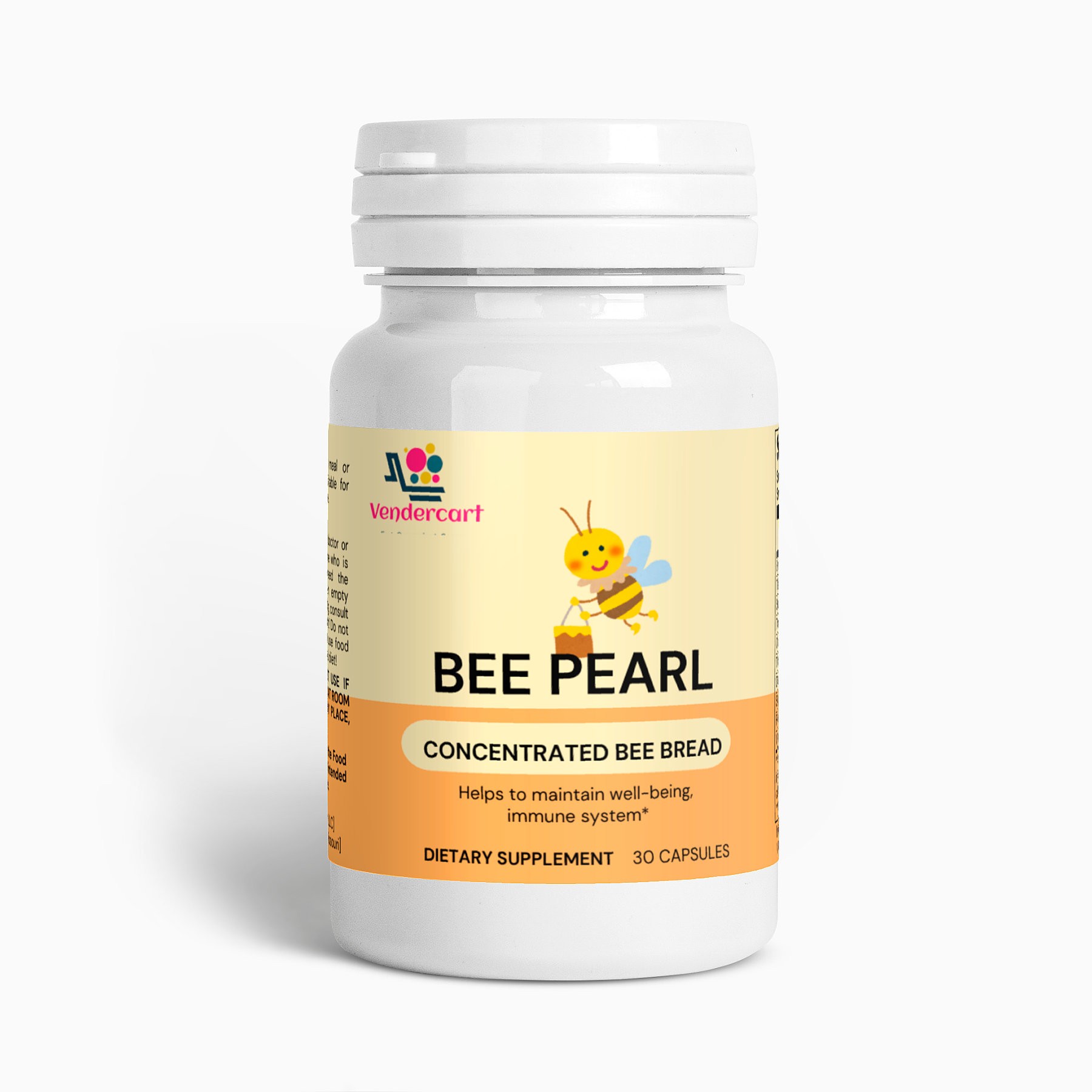 Bee Pearl  Concentrated Bee Bread Capsules for Daily Wellness