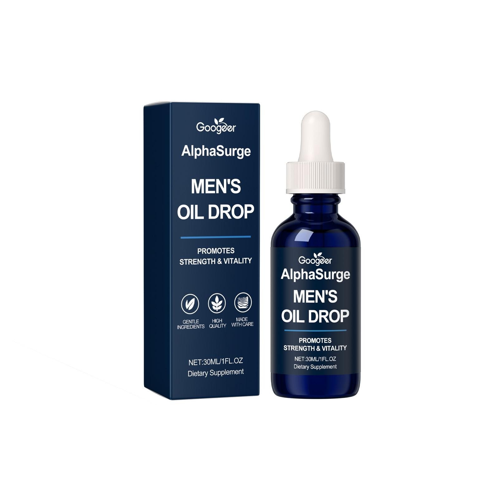 AlphaSurge Mens Oil Drop