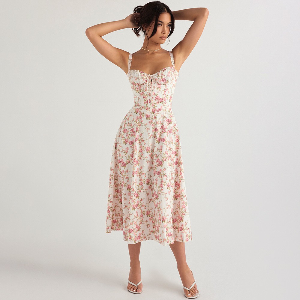 Sundress Floral Print Dress