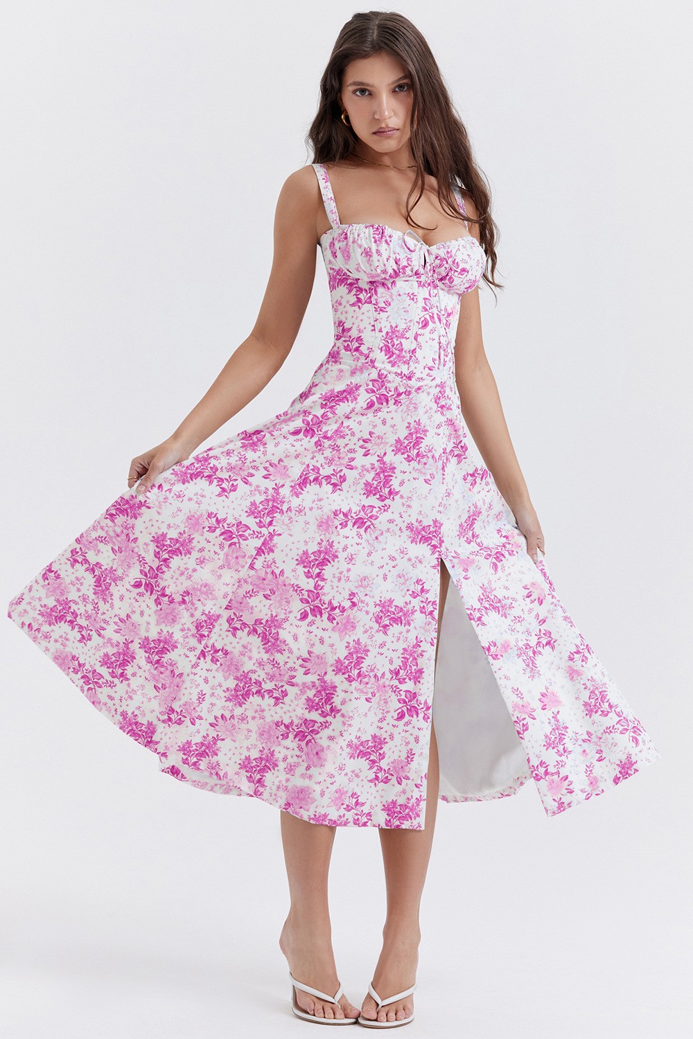 Sundress Floral Print Dress