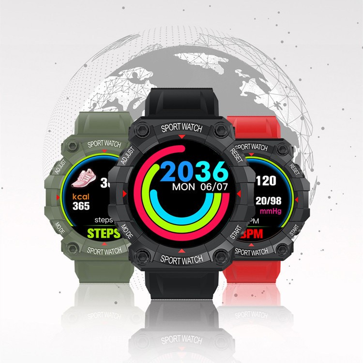 Round Heart Rate Smart Watch