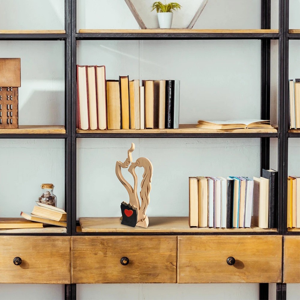 Love Eternal Wood Ornament